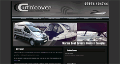Desktop Screenshot of cutncover.co.uk